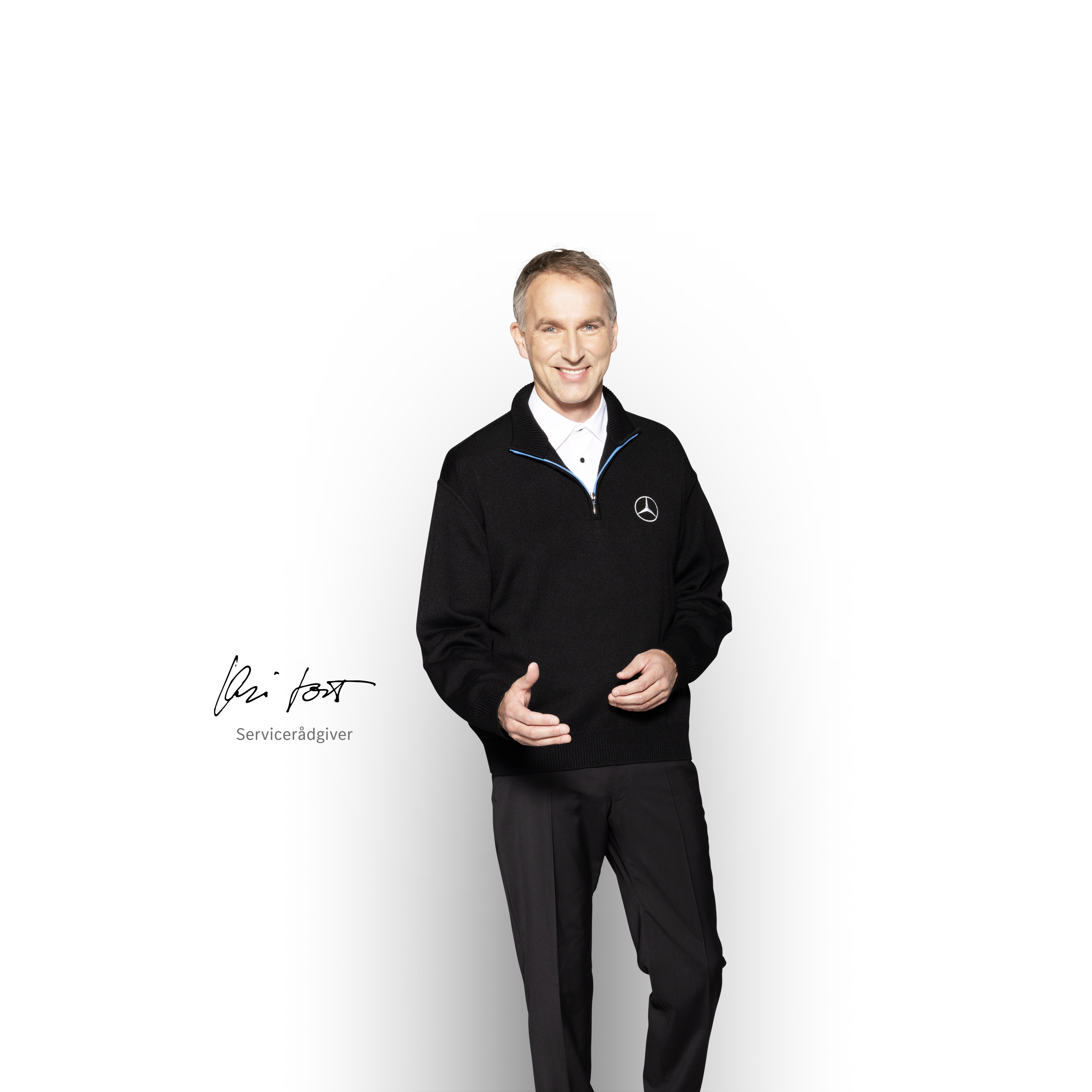 Mercedes-Benz | Bekvemmelighed | Serviceværksted Mercedes-Benz servicerådgiver klar til at hjælpe med alle spørgsmål om Mercedes-Benz serviceværkstedet