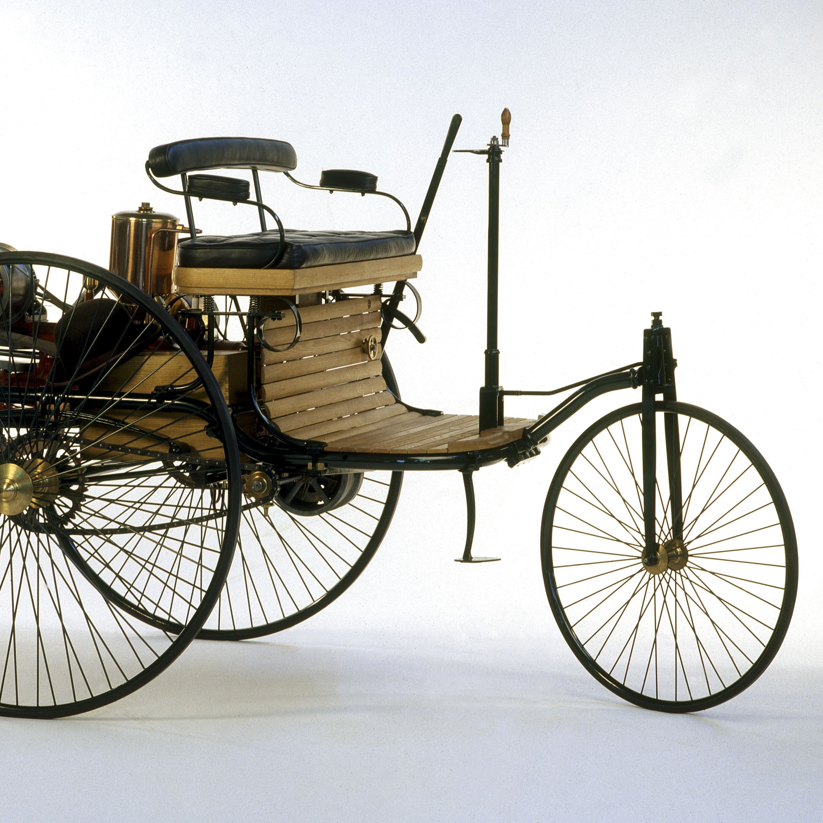 I 1886 fik Carl Benz patent på sin Patent Motorwagen