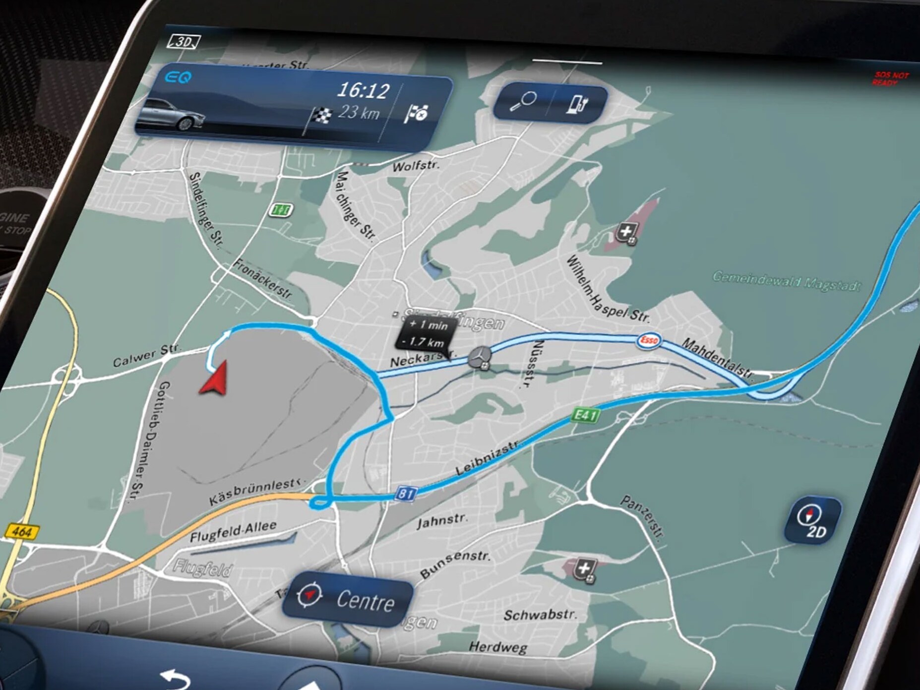 Online ruteberegning til din Mercedes-Benz Navigation.