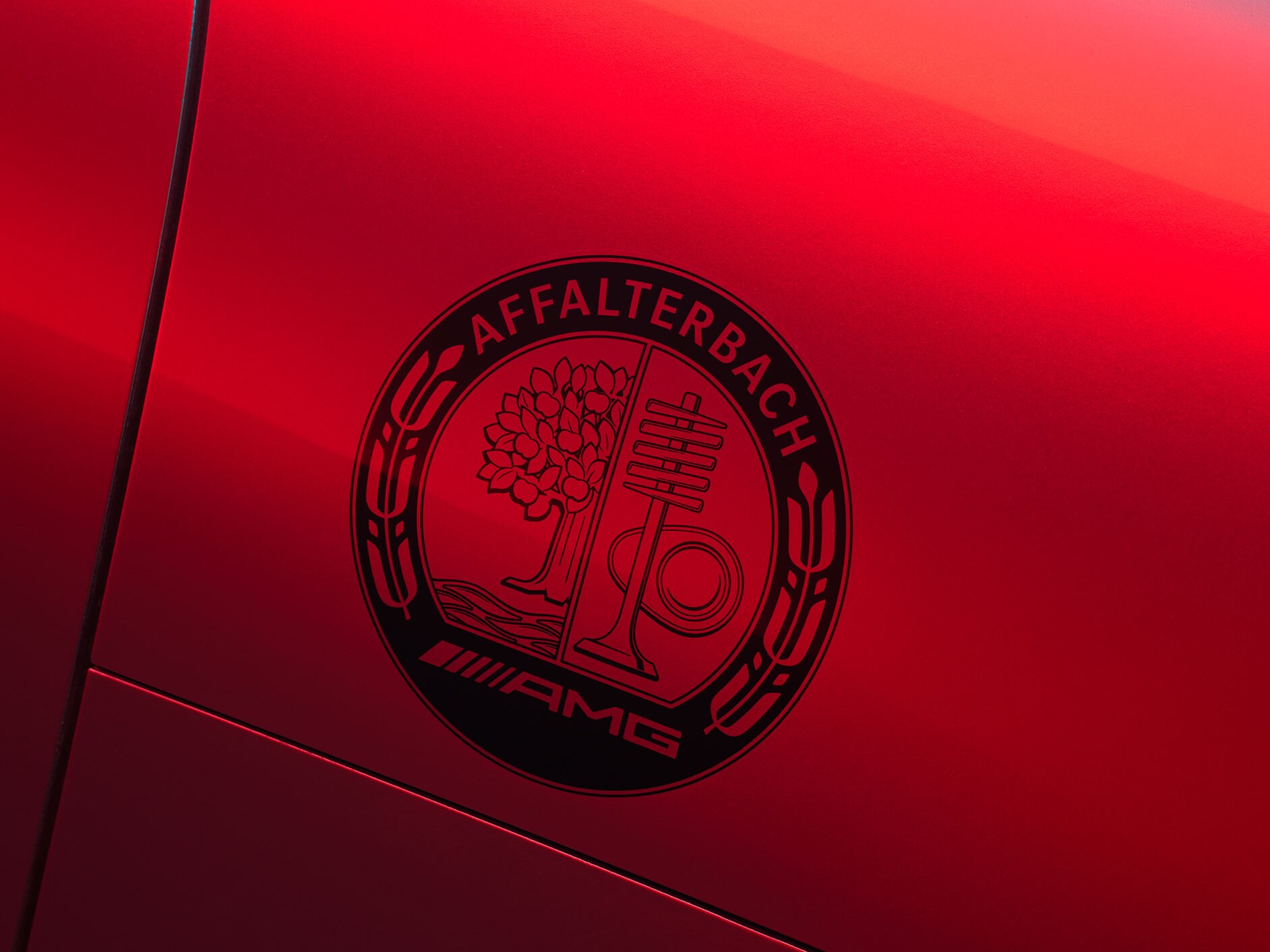 Mercedes-AMG Affalterbach-emblemet.