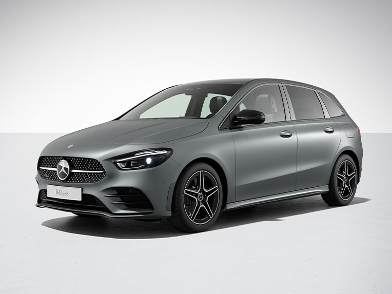 Mercedes-Benz B-Klasse med nightpakke.