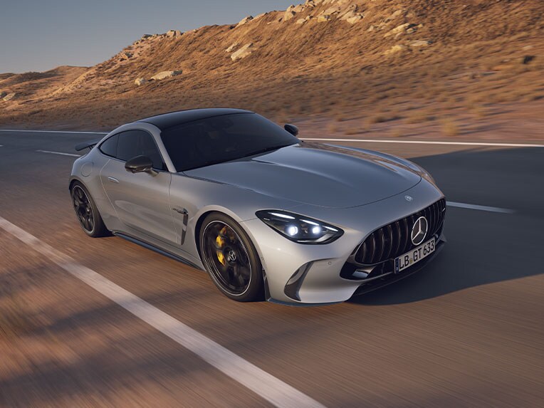 Finansiering af den ny Mercedes-AMG GT coupé.