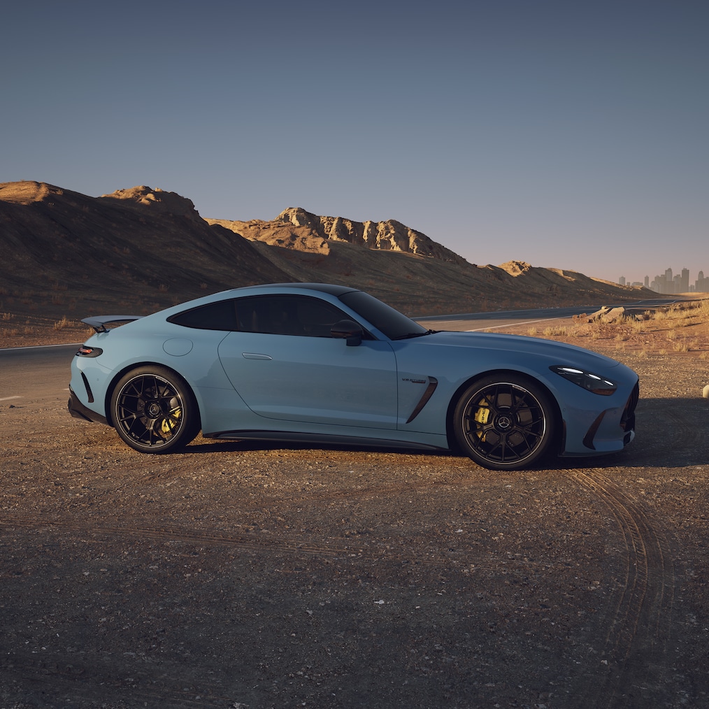 MANUFAKTUR-tilvalg til Mercedes-AMG GT coupé.