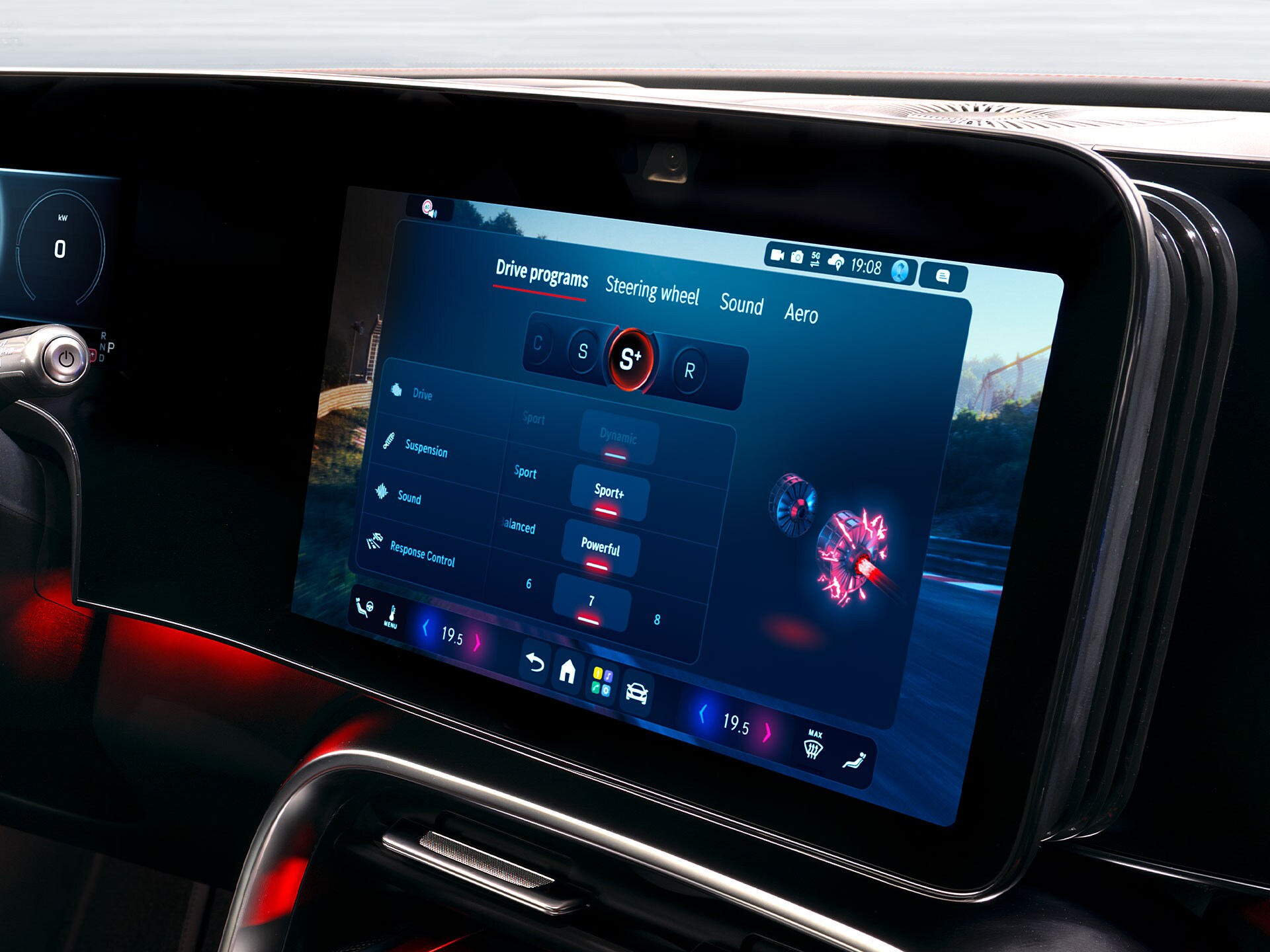 MB.OS i den ny GT 4-dørs coupé fra Mercedes-AMG.