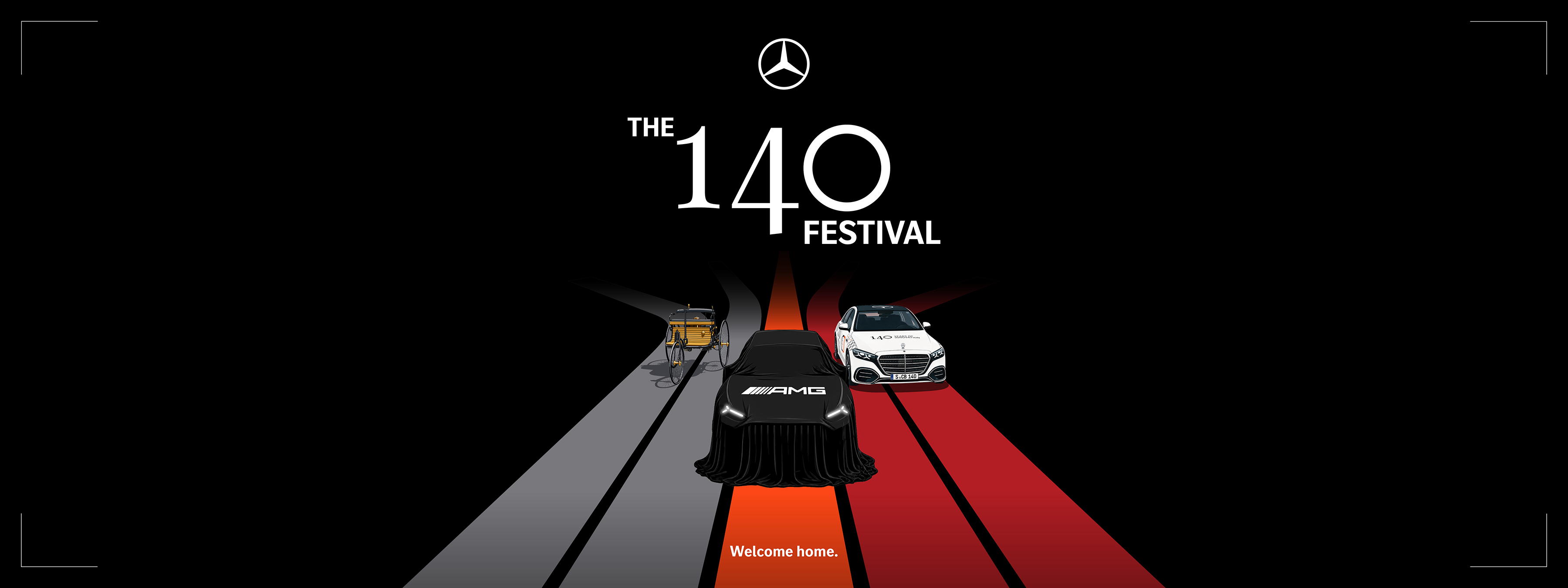 THE 140 FESTIVAL og verdenspremieren på den helt nye Mercedes-AMG GT SUV. THE 140 FESTIVAL og verdenspremieren på den helt nye Mercedes-AMG GT SUV.
