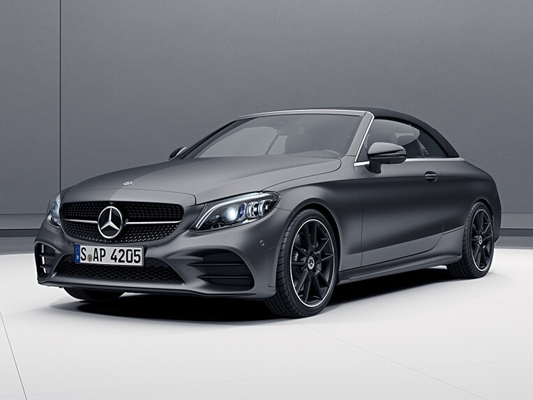 Mercedes-Benz C-Klasse cabriolet set forfra.