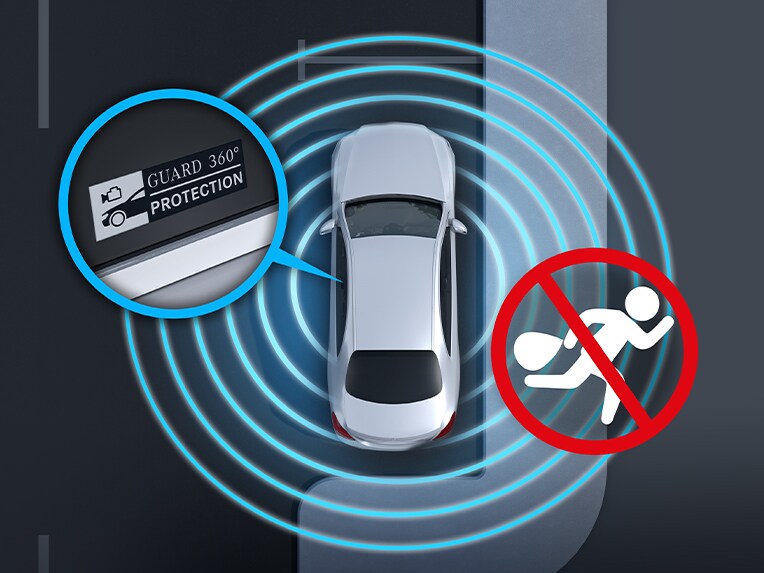 Mercedes-Benz C-Klasse stationcar med GUARD 360° bilbeskyttelse Plus.