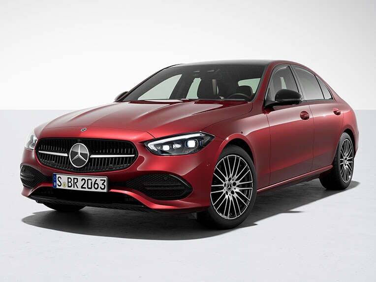 Mercedes-Benz C-Klasse sedan med udstyrslinjen AVANTGARDE.
