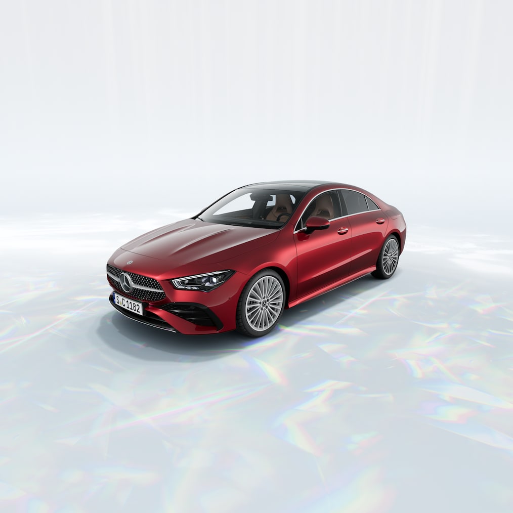 Mercedes-Benz CLA coupé.