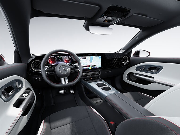 AMG Line Plus i den fuldelektriske CLA fra Mercedes-Benz.