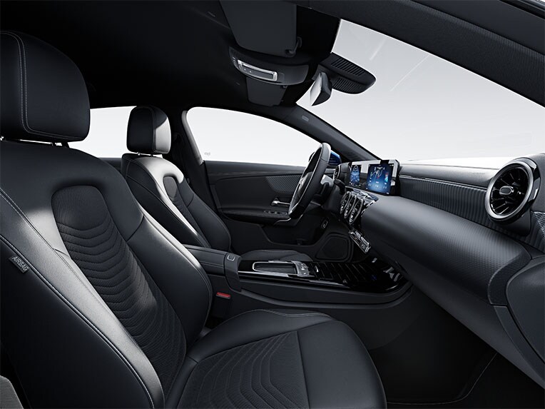 Mercedes-Benz CLA Shooting Brake med udstyrslinjen Progressive i kabinen.