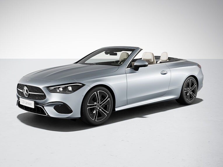 AVANTGARDE-eksteriøret på CLE cabriolet fra Mercedes-Benz.