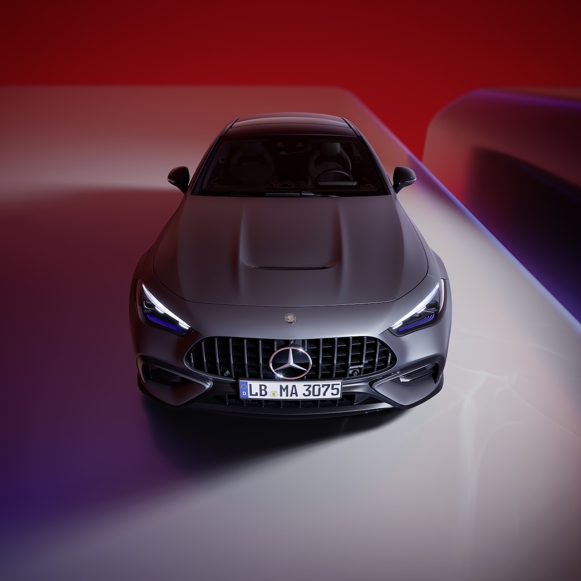 Mercedes-AMG CLE 53 4MATIC+ coupé set fra siden.