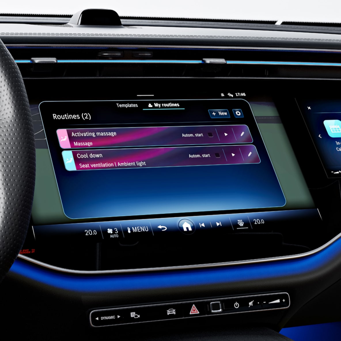 Interiøret i Mercedes-Benz E-Klasse sedan fra Mercedes-Benz.