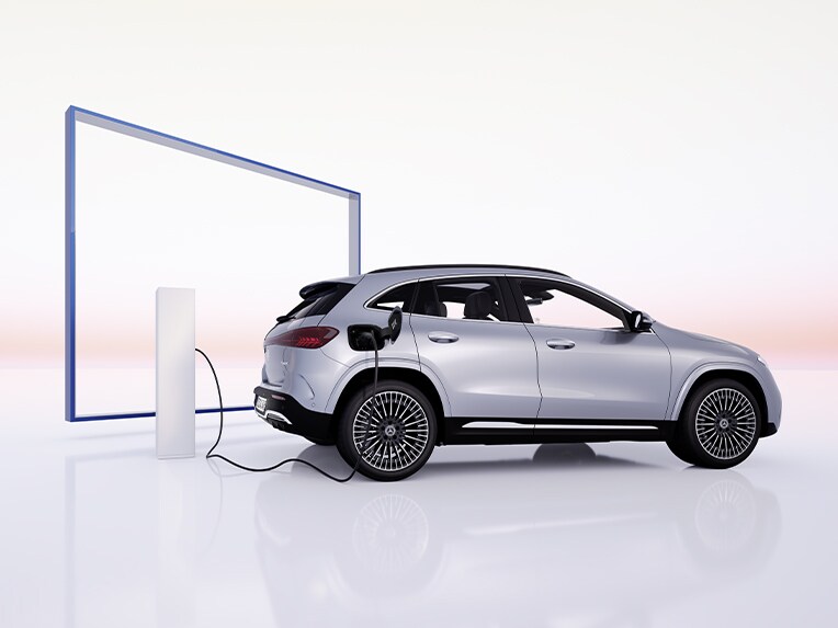 Mercedes me Charge i EQA fra Mercedes-Benz.