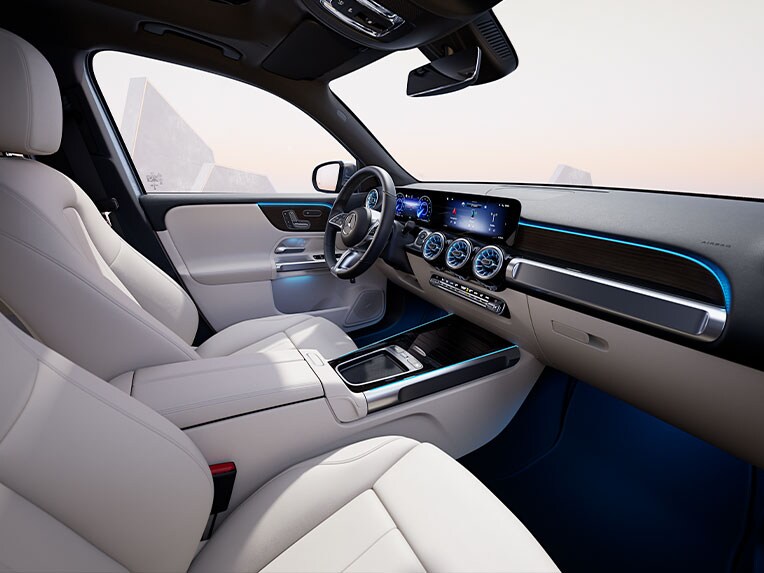 Komfortsæder med memoryfunktion i EQB fra Mercedes-Benz.
