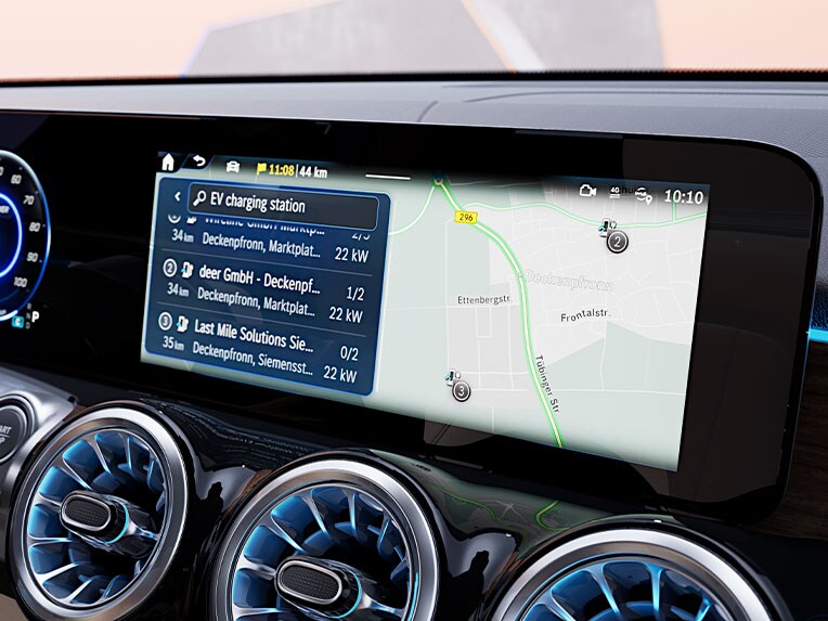 Plug & Charge i EQB fra Mercedes-Benz.
