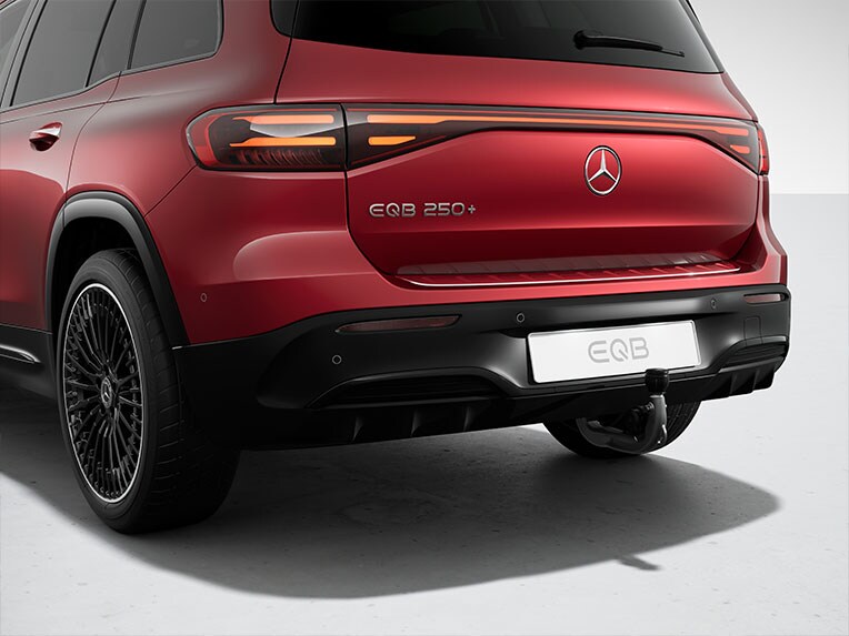 Anhængertrækket med ESP®-anhængerstabilisering i EQB fra Mercedes-Benz.
