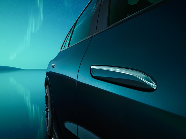 KEYLESS-GO komfortpakke Plus i EQE SUV fra Mercedes-Benz.