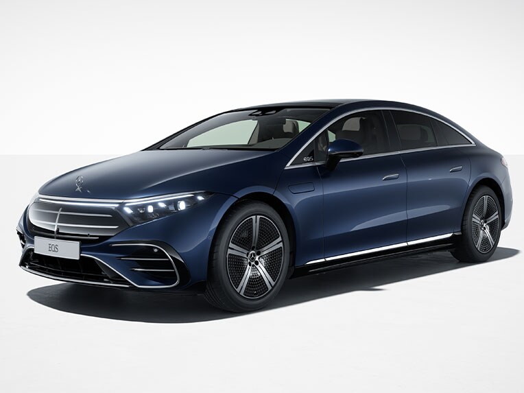 EQS sedan fra Mercedes-Benz med Electric Art Line.