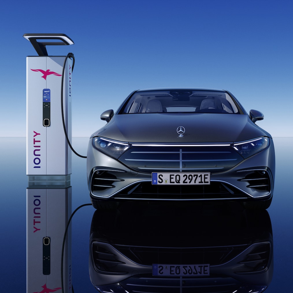 IONITY Unlimited til EQS sedan fra Mercedes-Benz.