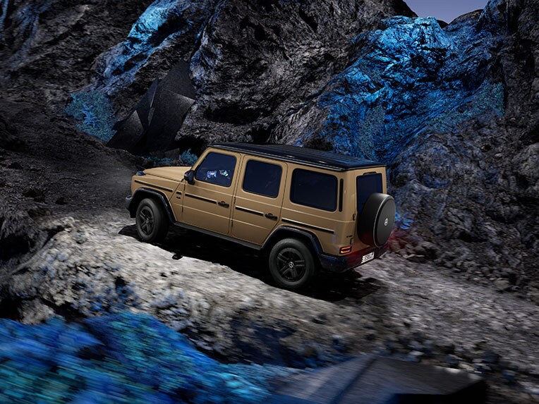 Serviceleasing til den elektriske Mercedes-Benz G-Klasse.