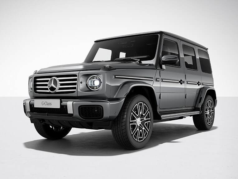 Den eletriske Mercedes-Benz G-Klasse med AMG Line.