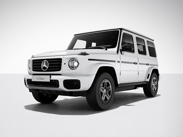 Den 100 % elektriske Mercedes-Benz G-Klasse med Night-pakke.