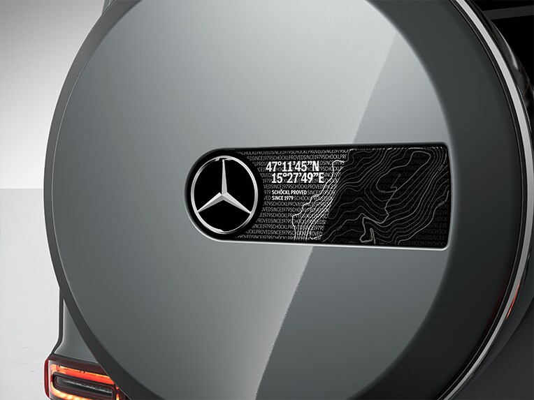 Den 100 % elektriske Mercedes-Benz G-Klasse med MANUFAKTUR Schöckl Designpakke.