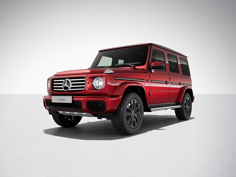 Mercedes-Benz G-Klasse med udstyrslinjen EXCLUSIVE.