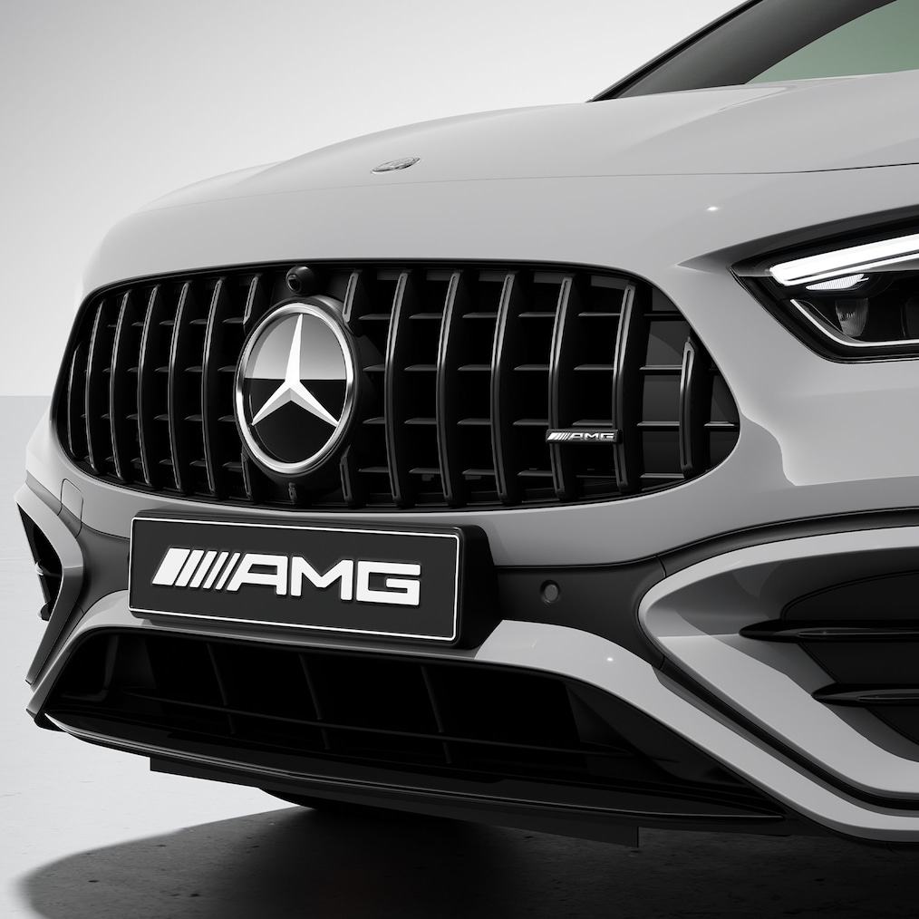 Mercedes-AMG GLA med AMG designpakke Plus.