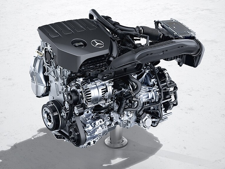 48 volt-systemet i Mercedes-Benz GLA.