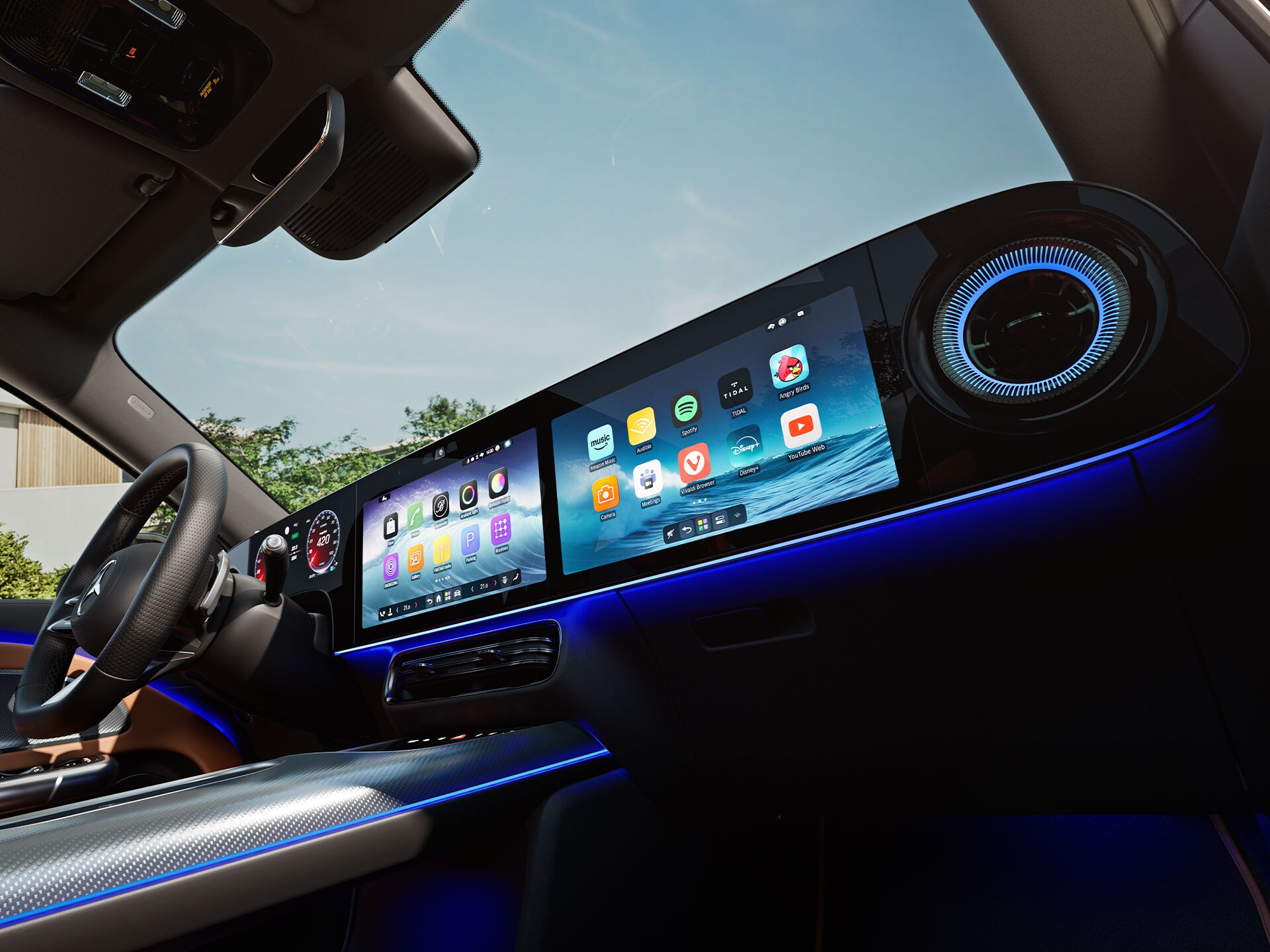 Remote-funktionerne i den helt ny elektriske GLB.