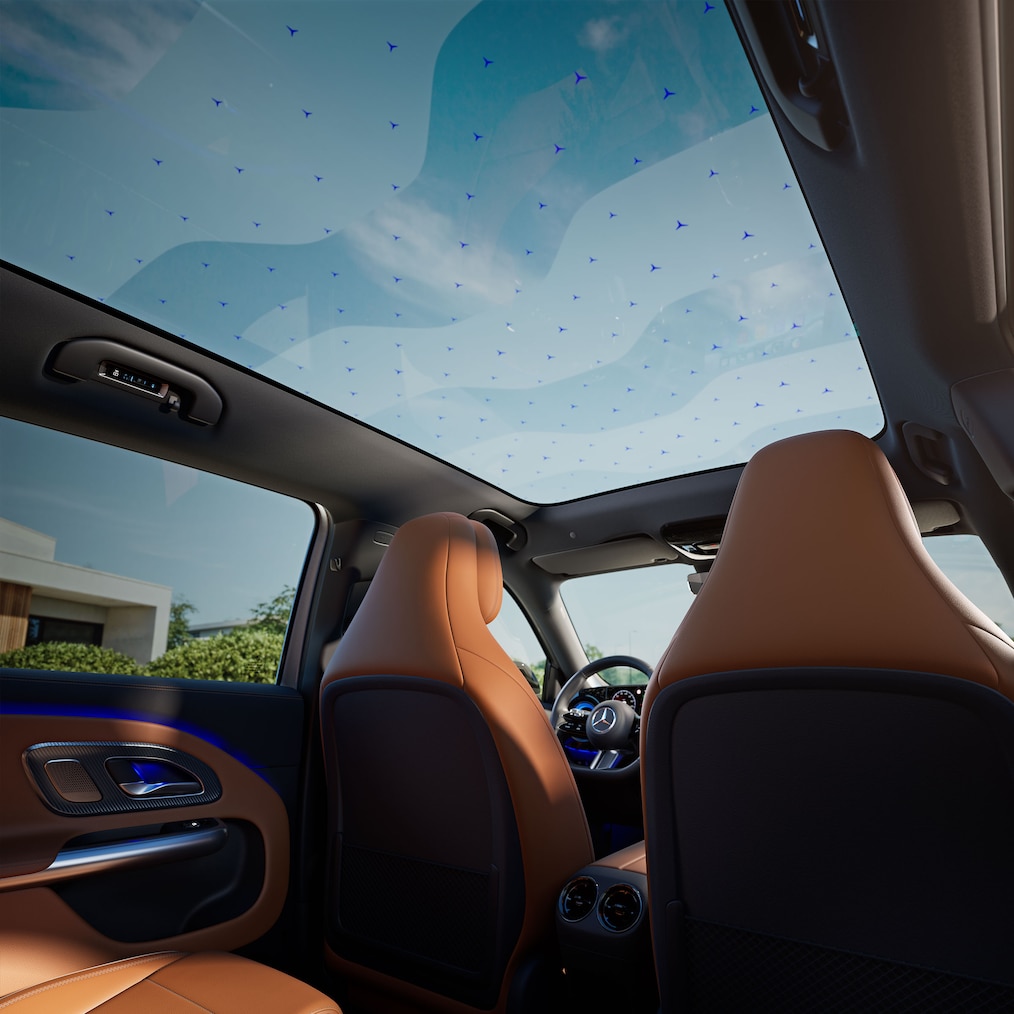 SKY CONTROL panoramataget i den helt ny elektriske GLB.