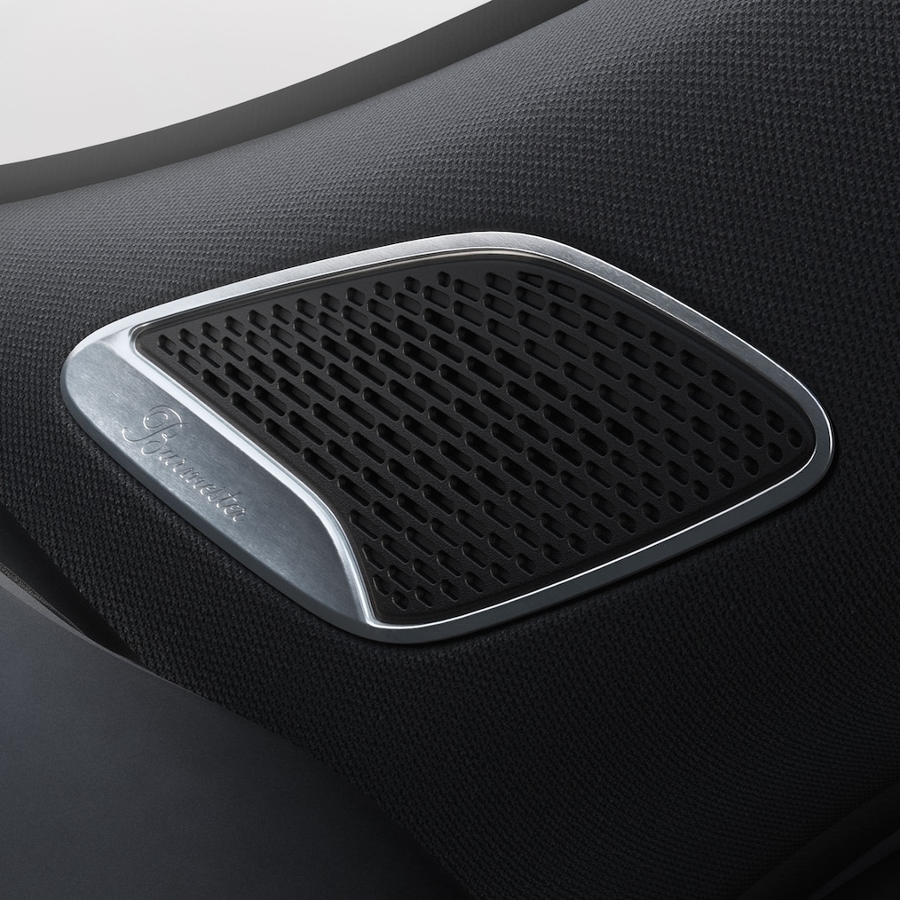 Burmester® surround soundsystemet i GLB fra Mercedes-Benz.