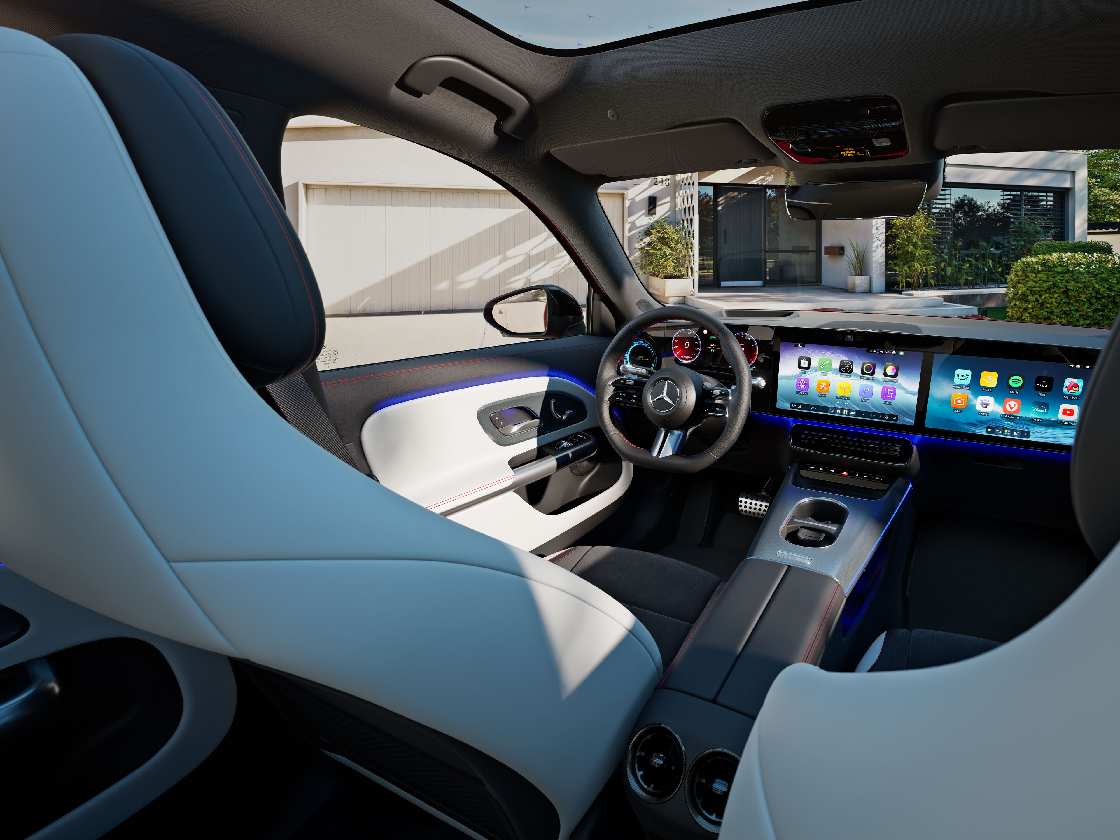 Interiør | Den helt ny GLB | Mercedes-Benz Interiøret i den ny GLB fra Mercedes-Benz.