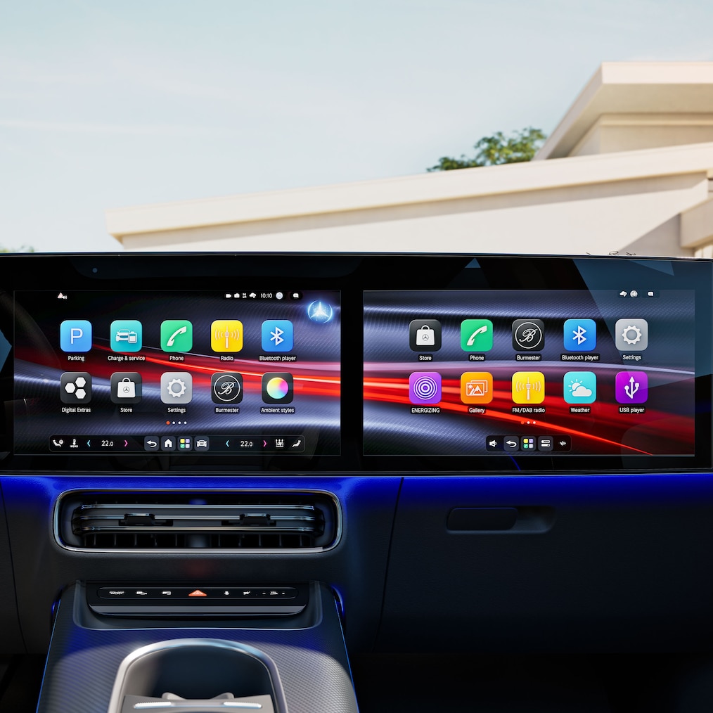 Mercedes-Benz Operating System i Mercedes-Benz GLB.