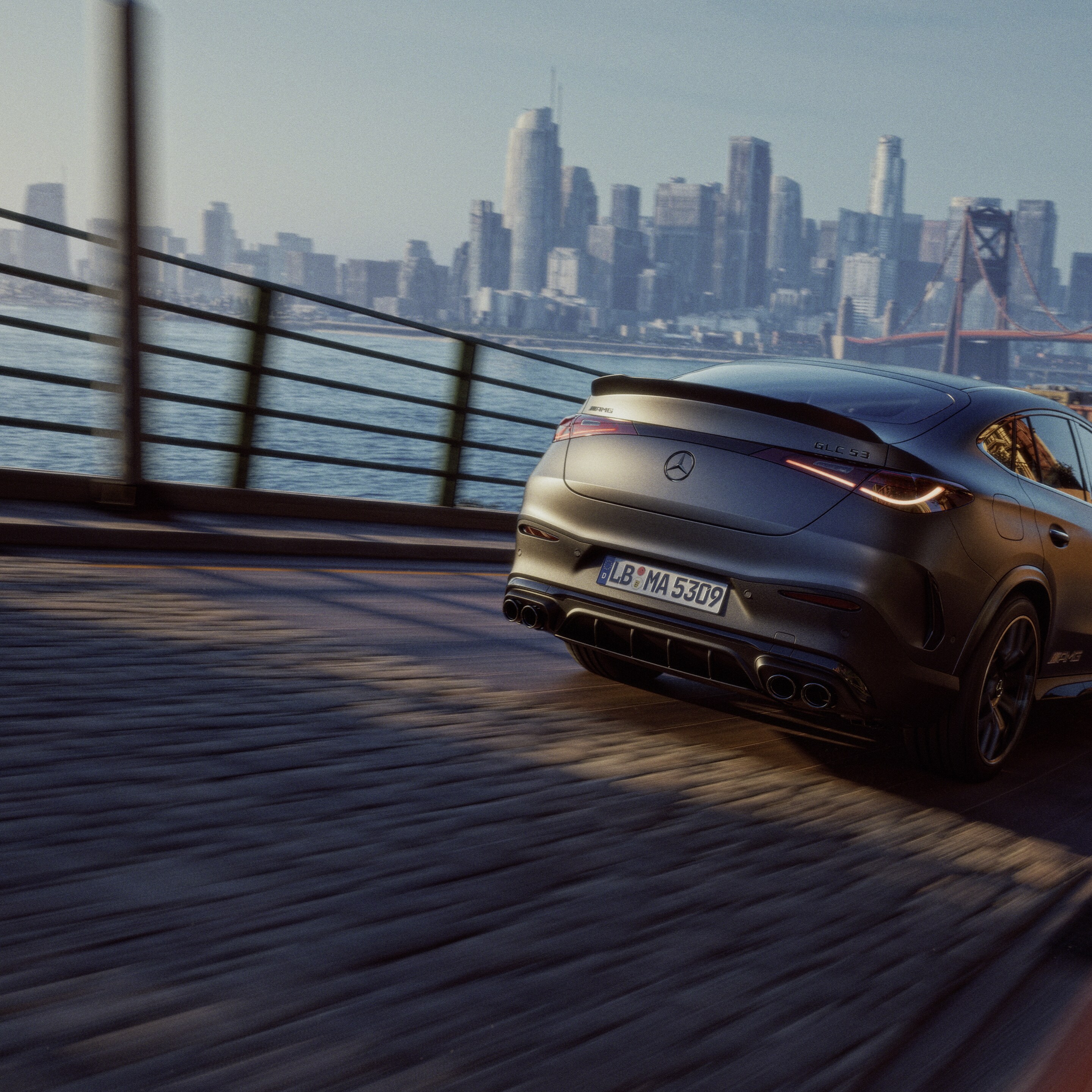 Ydelsen i den ny Mercedes-AMG GLC coupé.