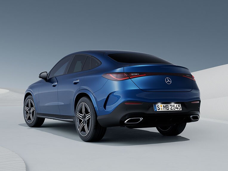 Den ny GLC coupé.