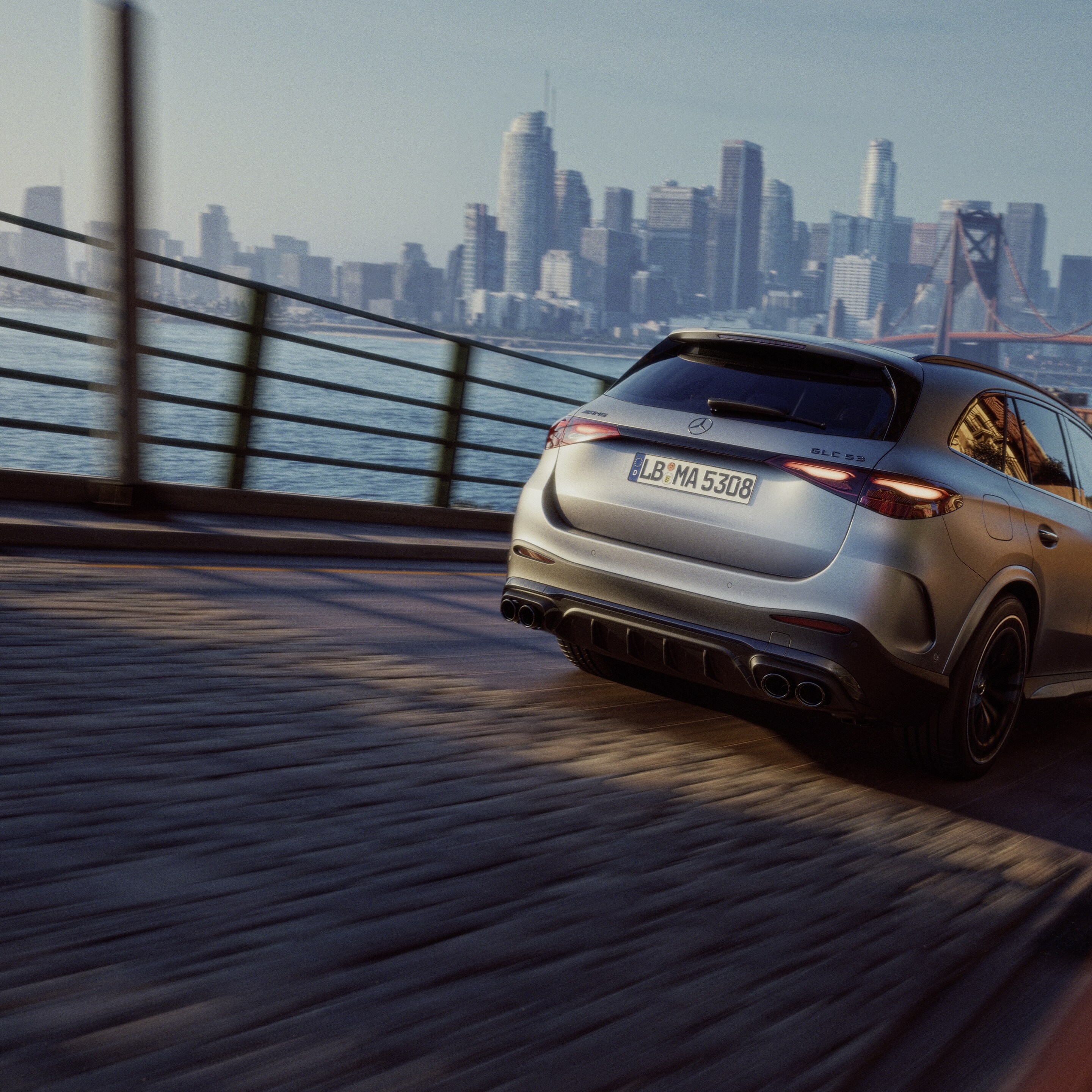 Performance i den ny Mercedes-AMG GLC SUV.