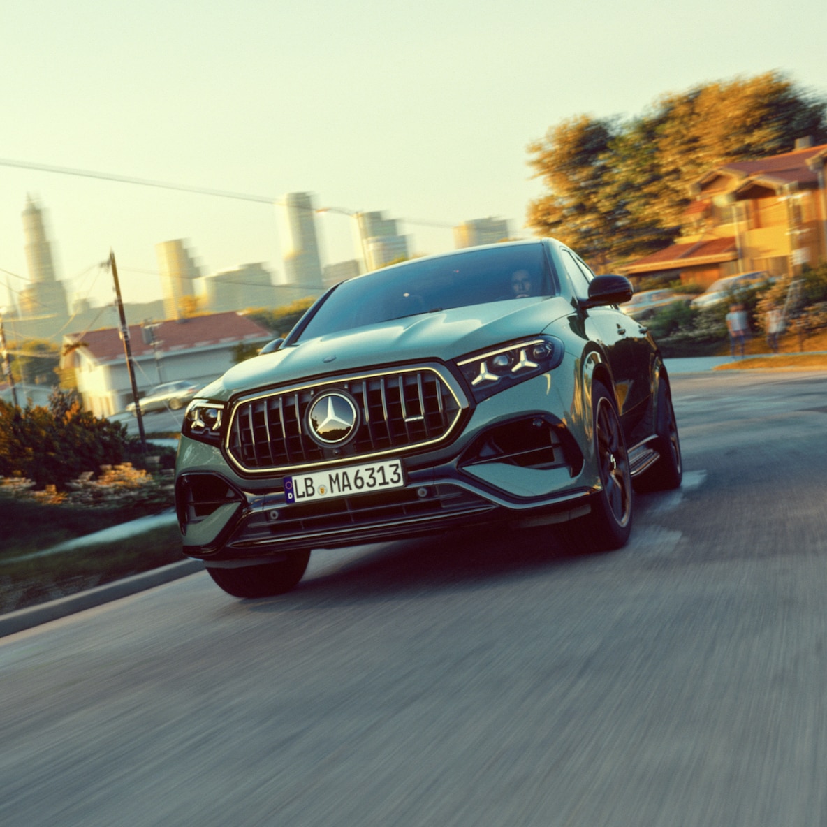 Nyt frontdesign på Mercedes-AMG GLE 63 S coupé.