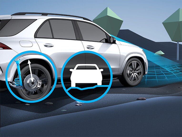 E-ACTIVE BODY CONTROL i Mercedes-Benz GLE coupé.