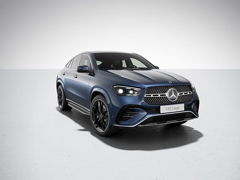 Eksteriøret på Mercedes-Benz GLE coupé med AMG Line.