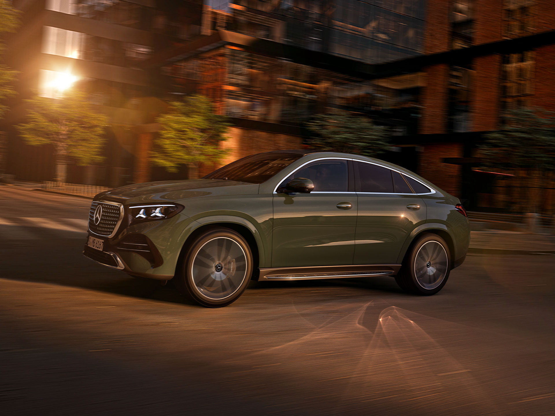 Kørsel | GLE coupé | Mercedes-Benz Den ny GLE coupé fra Mercedes-Benz.