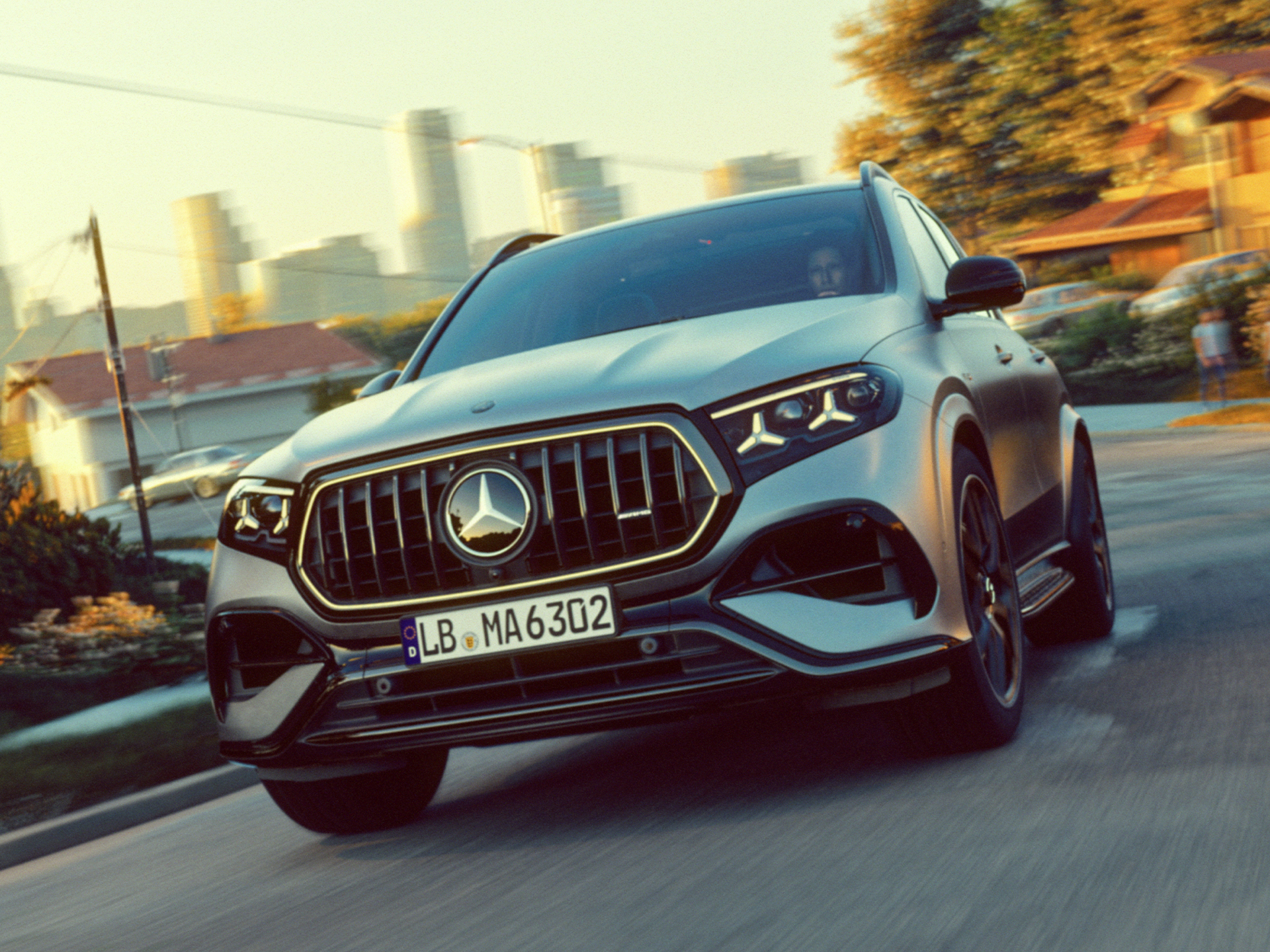 Nyt frontdesign på Mercedes-AMG GLE 63 S 4MATIC+ SUV.