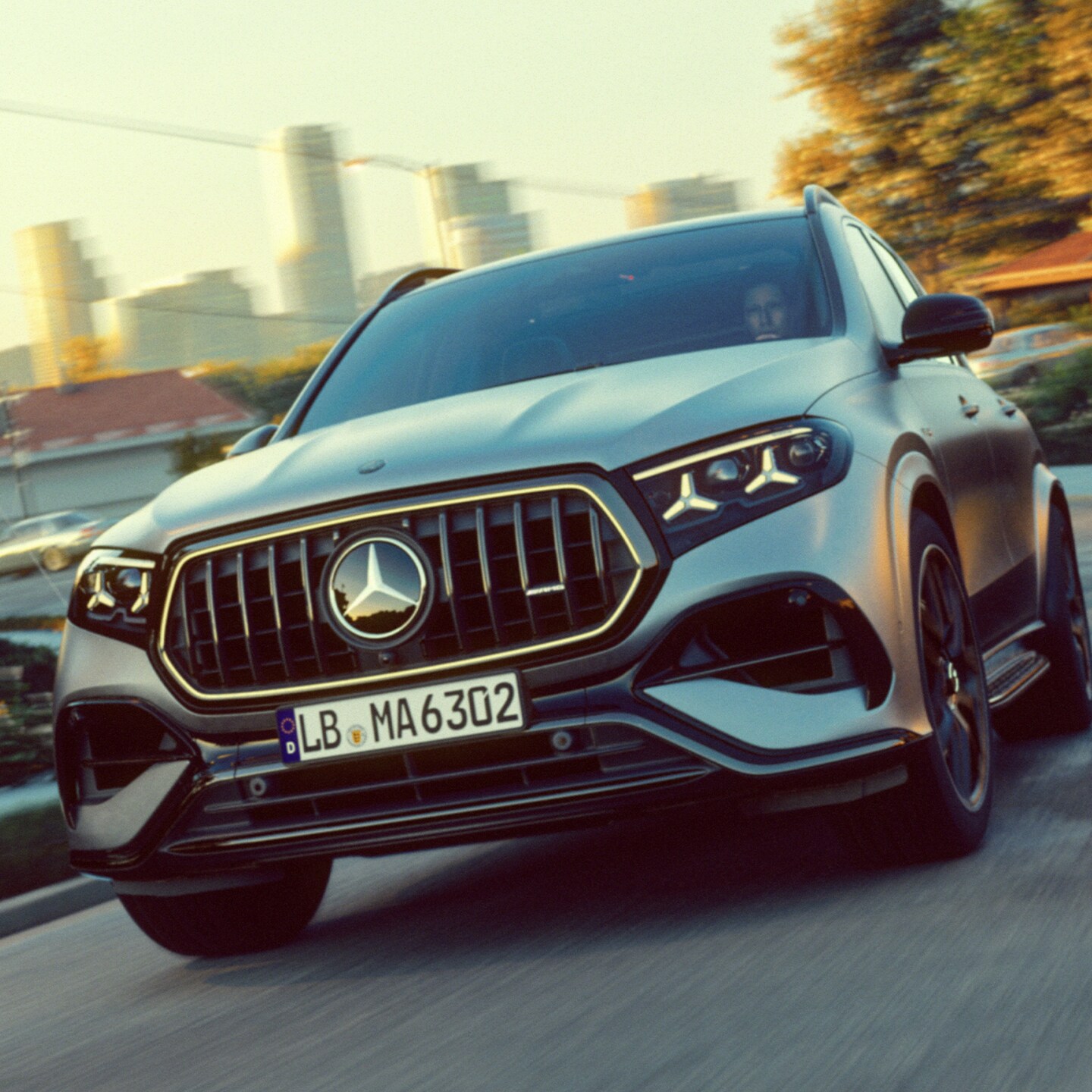 Nyt frontdesign på Mercedes-AMG GLE 63 S 4MATIC+ SUV.