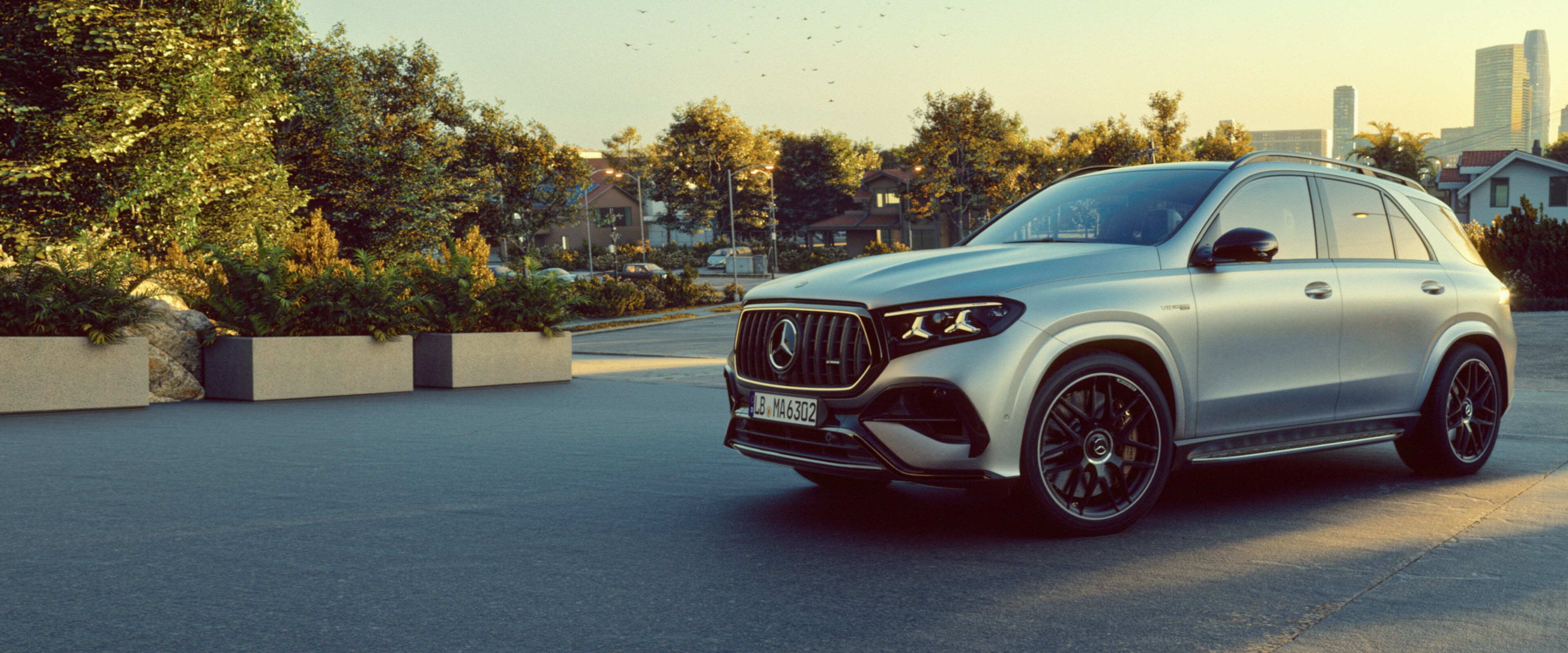 Den nye Mercedes-AMG GLE 63 S SUV.