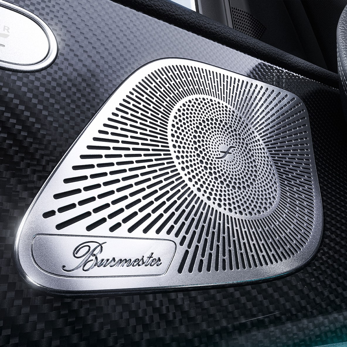 Højttalerne til Burmester® surround soundsystemet i Mercedes-Benz GLE.
