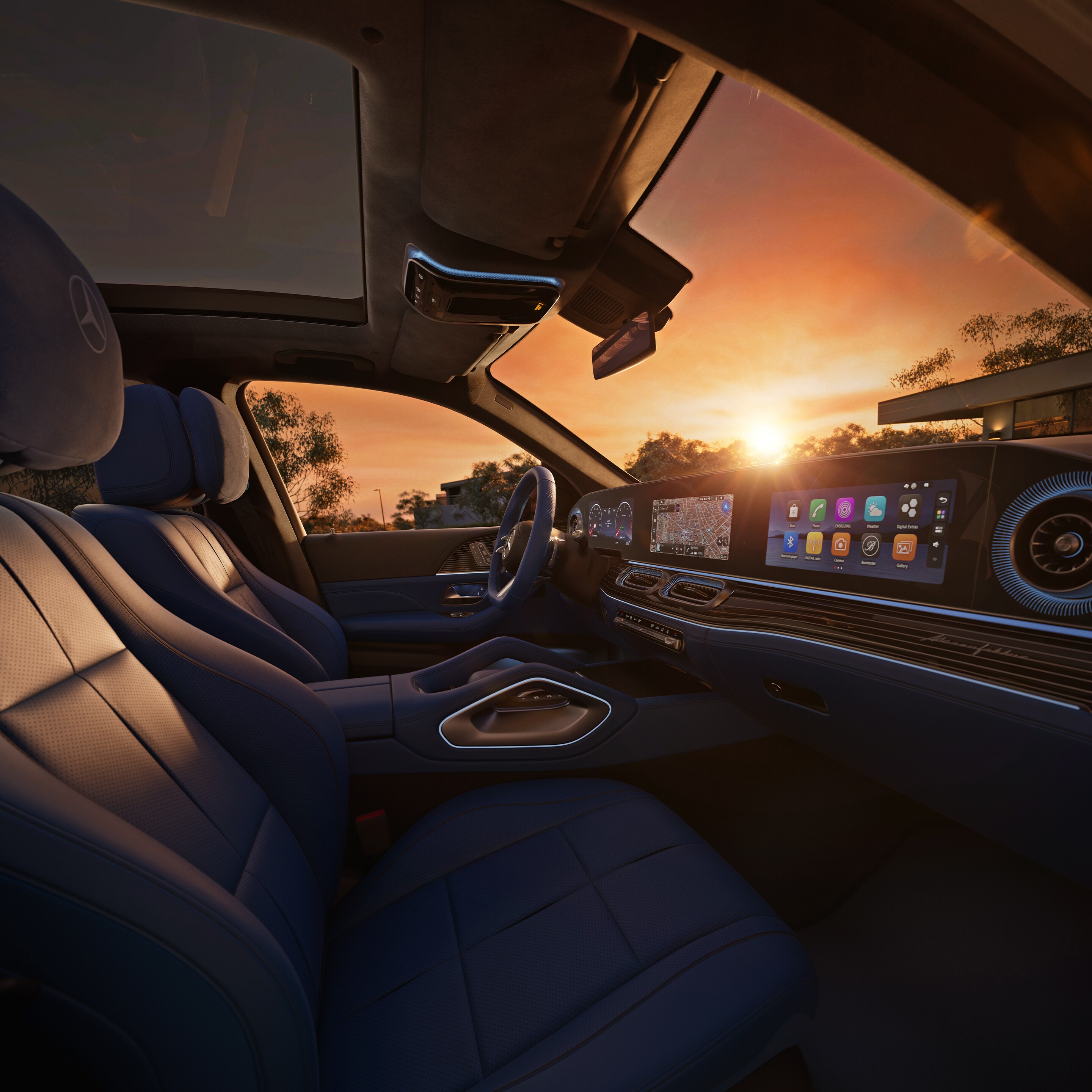 Interiøret i den ny GLE.