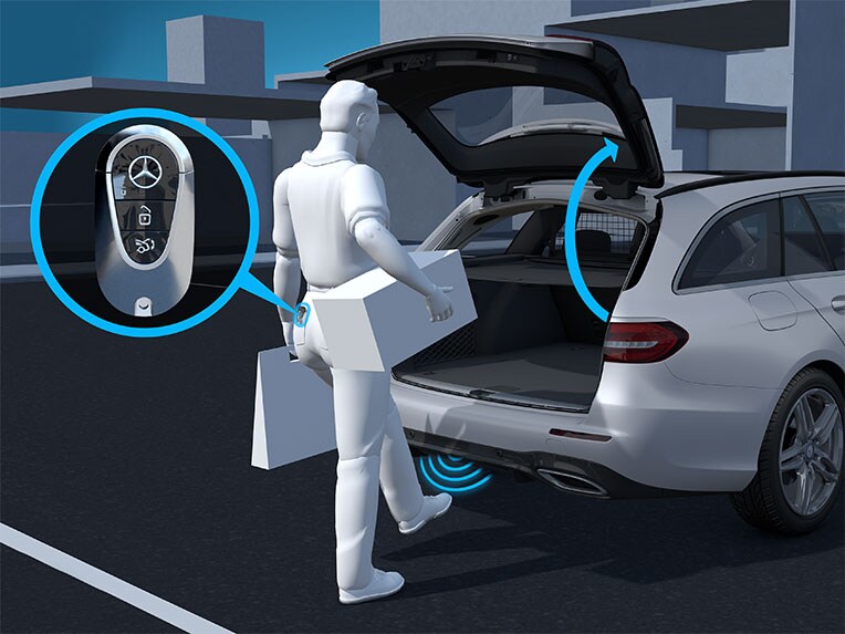KEYLESS-GO komfortpakken til GLS fra Mercedes-Benz.
